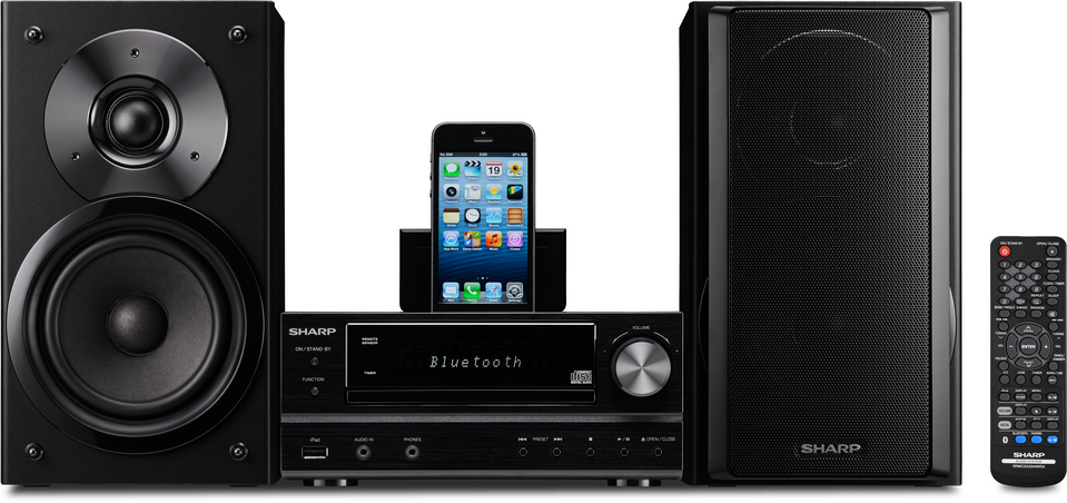 Sharp XLHF202PHBK Home audio mini system – image 2