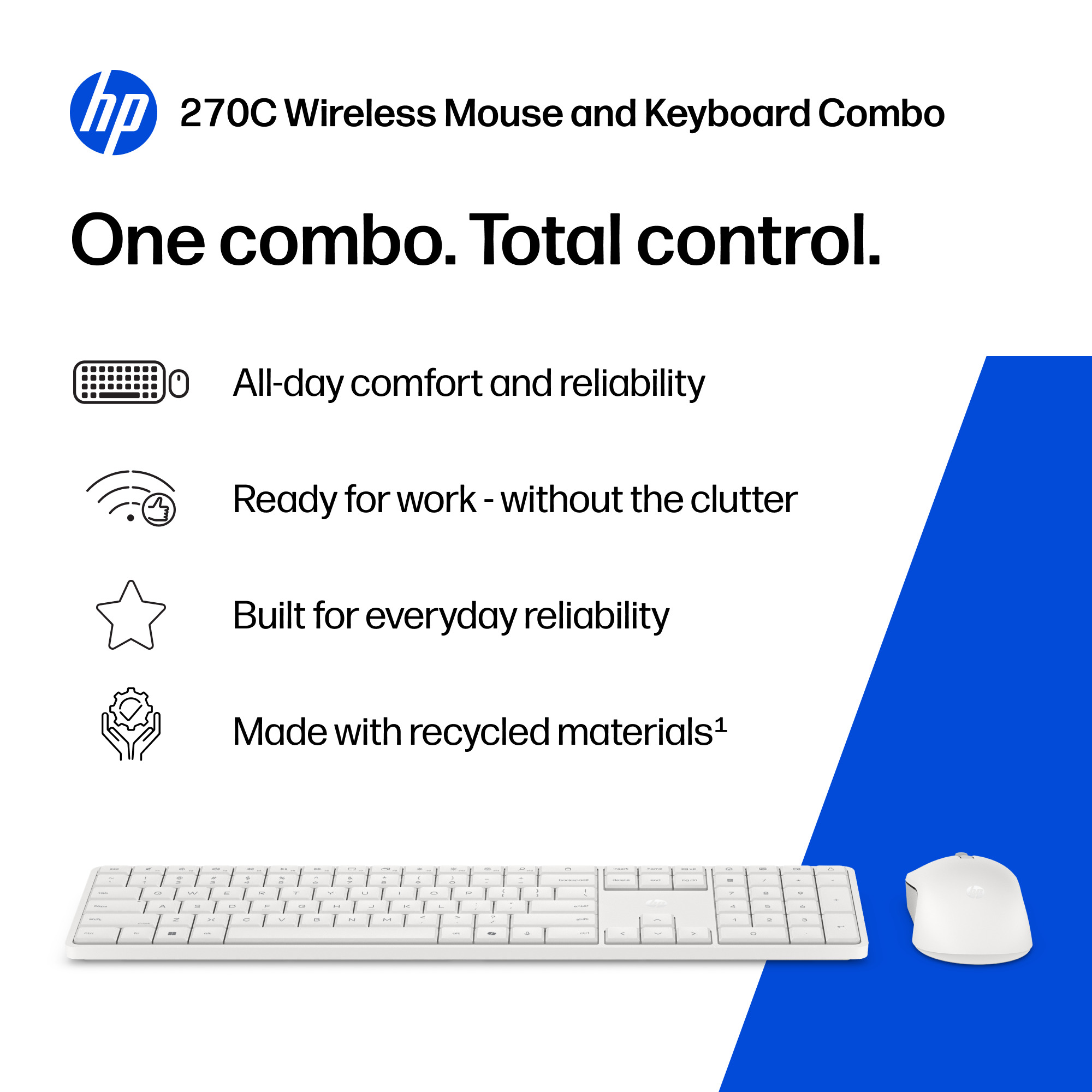 HP 270C Wireless Mouse and Keyboard Combo – image 2