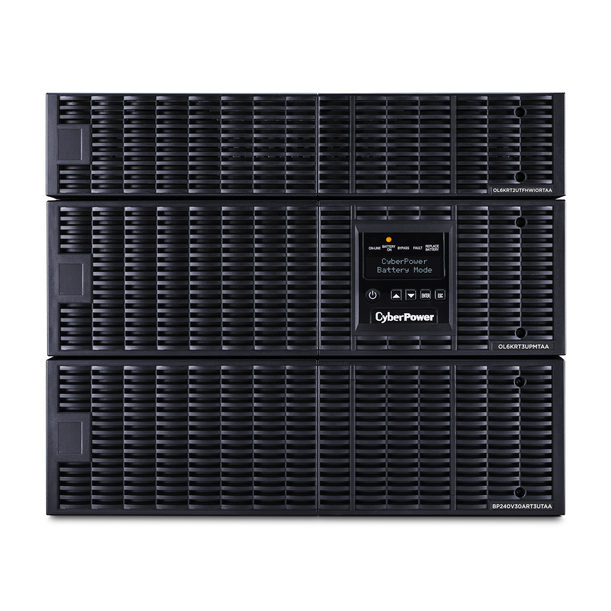 CyberPower OL6000RT3UTFTAA uninterruptible power supply (UPS) Double-conversion (Online) 6 kVA