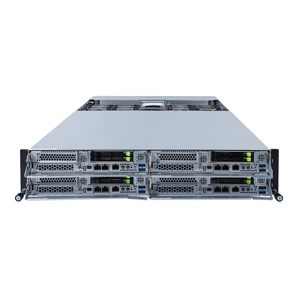 GIGABYTE H282-ZC0 Socket SP3 Rack (2U) Black, Grey – image 2