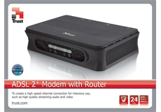 Trust ADSL 2+ Modem with Router – image 4