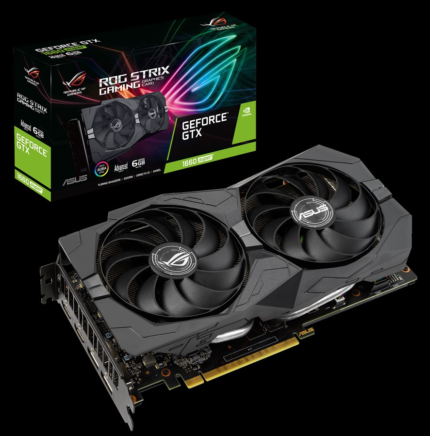 ASUS ROG GTX1660S-A6G-GAMING NVIDIA GeForce GTX 1660 SUPER – image 1