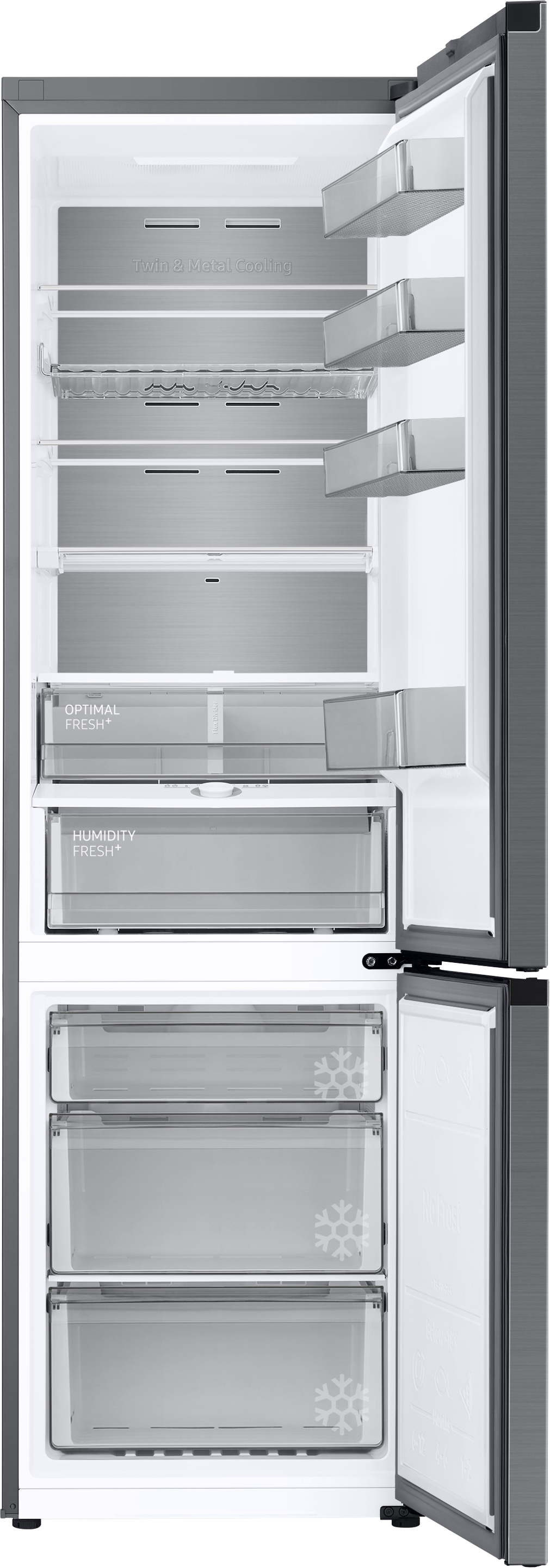 Samsung RL38A7763SR/EG fridge-freezer Freestanding – image 3