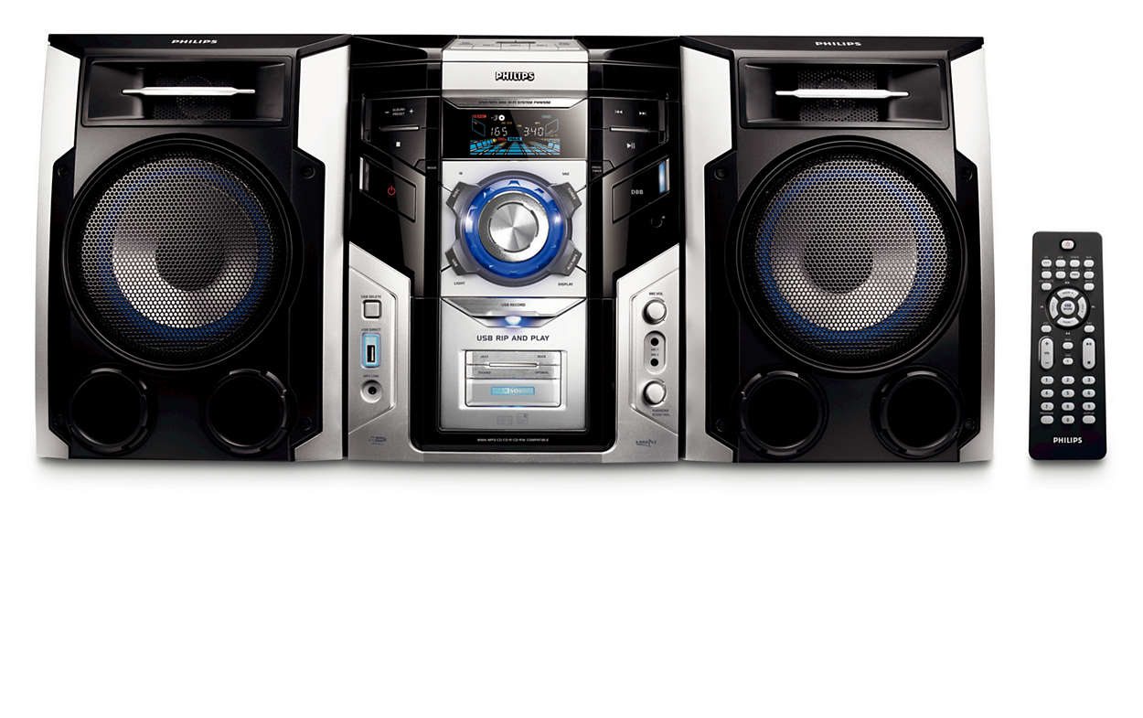 Philips FWM592 MP3 Mini Hi-Fi System