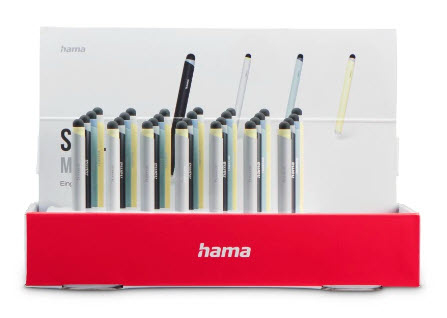 Hama Mini penna per PDA Blu scuro Azzurro Argento Giallo