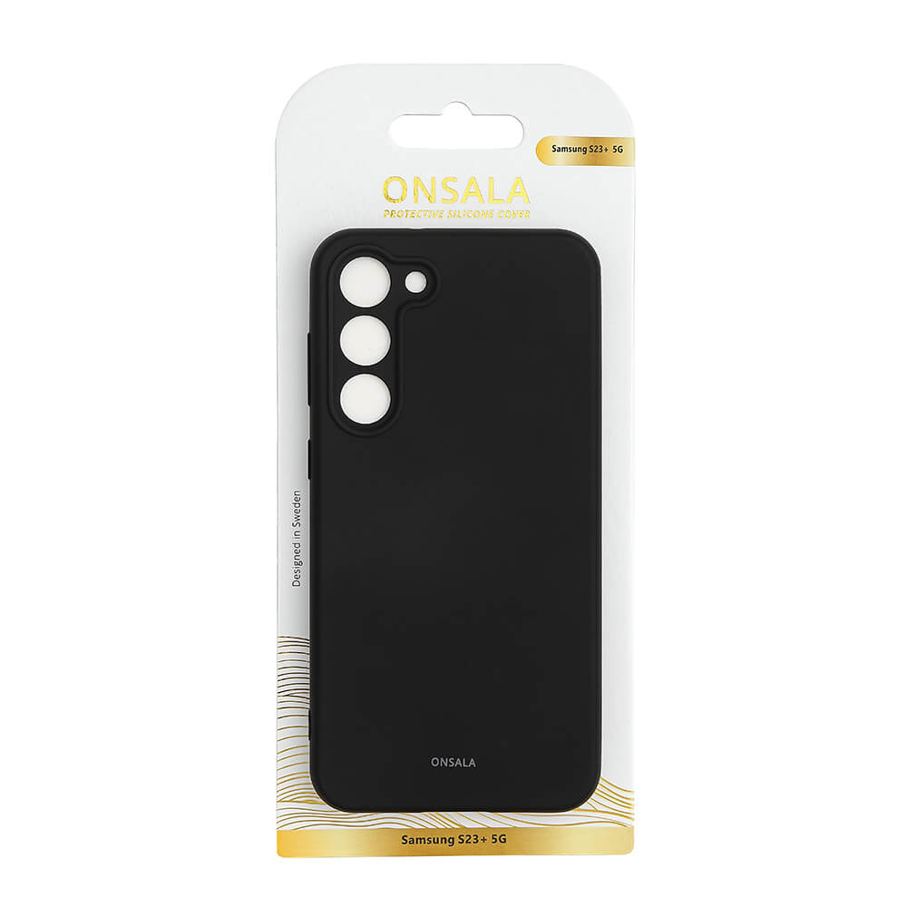 Onsala Phone Case Silicone Black - Samsung S23+ – image 2