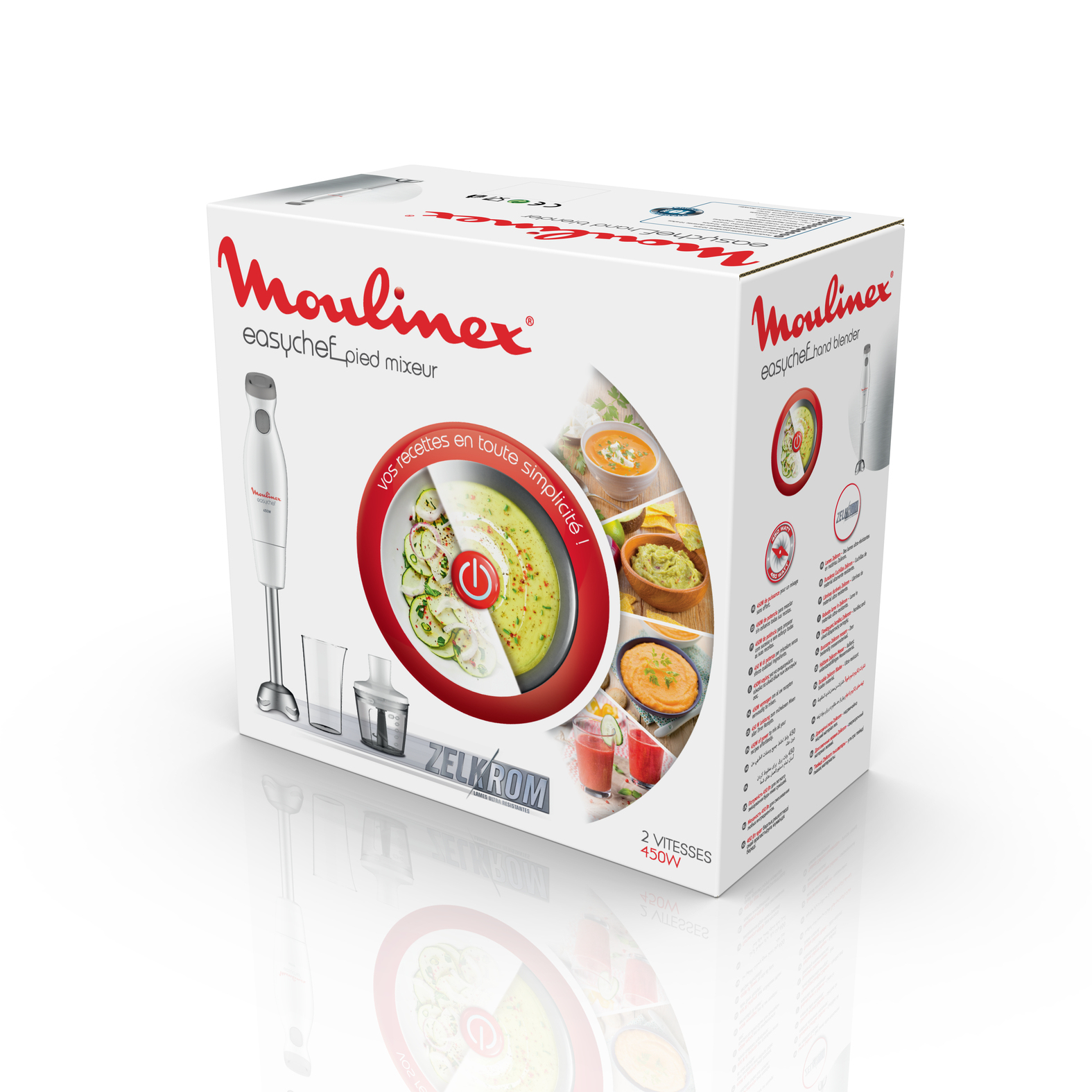 Moulinex DD4521 0.8 L Immersion blender 450 W White – image 7
