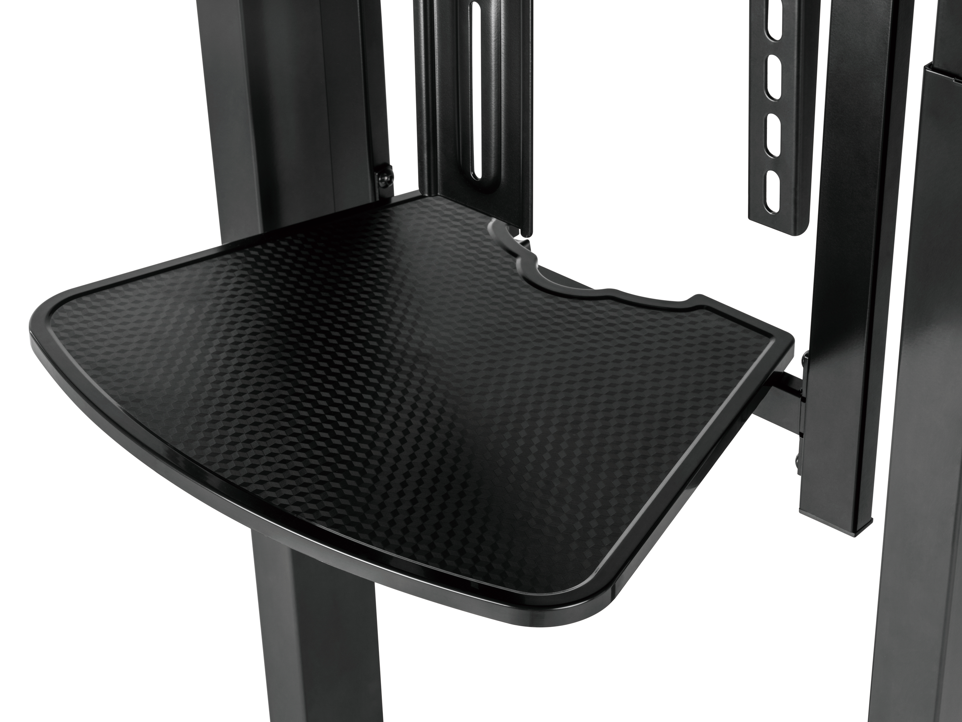 EQUIP 55"-100" Mobile Motorized LFD Trolley BLACK