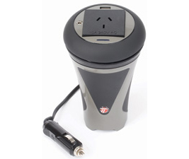 Targus 100W Auto Power Inverter - Cupholder Style