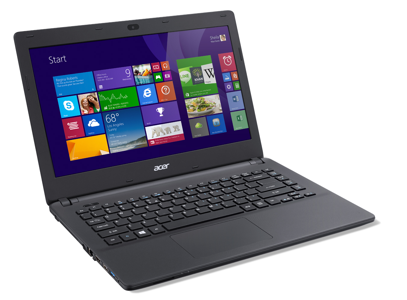 Acer Aspire E ES1-411-C3W3 Intel® Celeron® N2840 Laptop – image 2