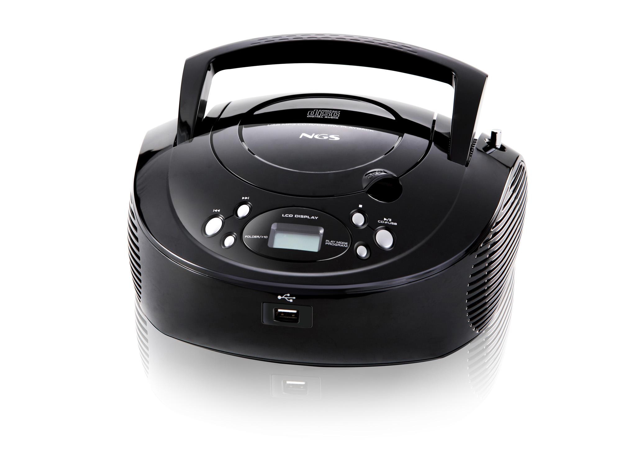 NGS Neon 2.6 W AM, FM Black MP3 playback – image 1