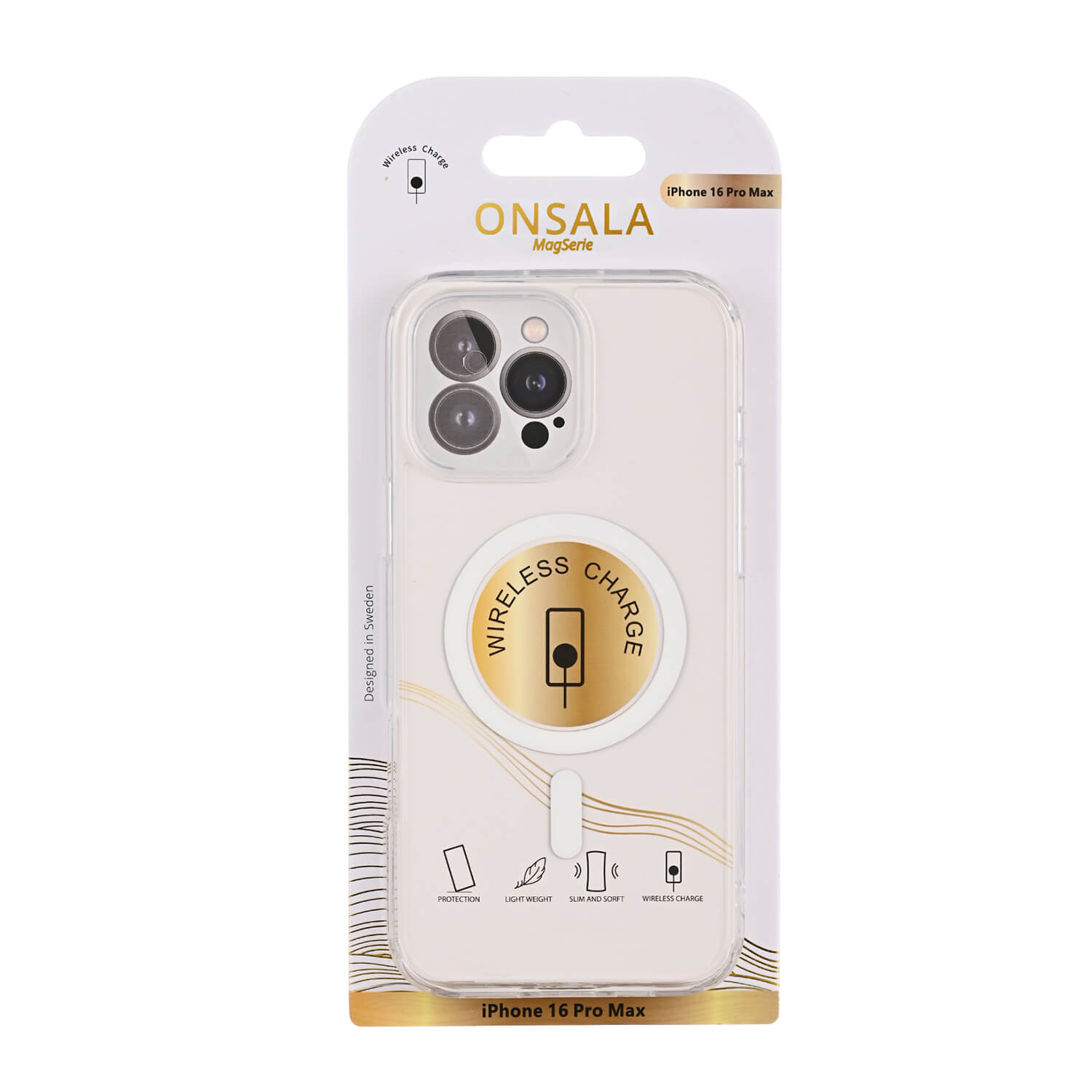 Onsala Phone Case MagSeries Transparent - iPhone 16 Pro Max – image 2