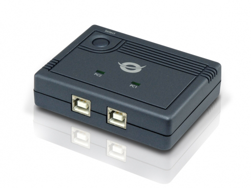 Conceptronic CUSBSHARE2P interface hub Black