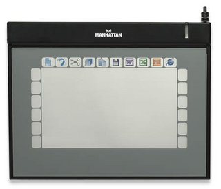 Manhattan 177412 graphic tablet Black 2000 lpi – image 4