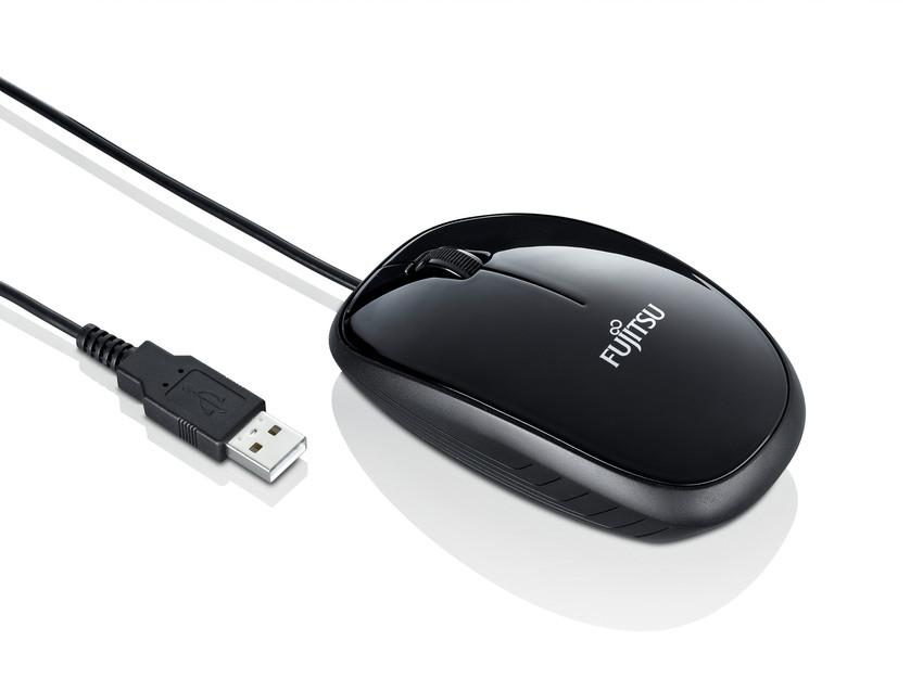 Fujitsu MC200 mouse Office Ambidextrous USB Type-A Optical 1000 DPI
