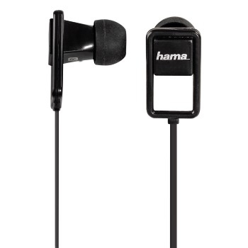 Hama 00106657 headphones/headset Wired In-ear Black – image 1
