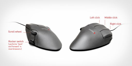 Contour Design Ergonomic mouse Right-hand USB Type-A Optical 1200 DPI – image 5
