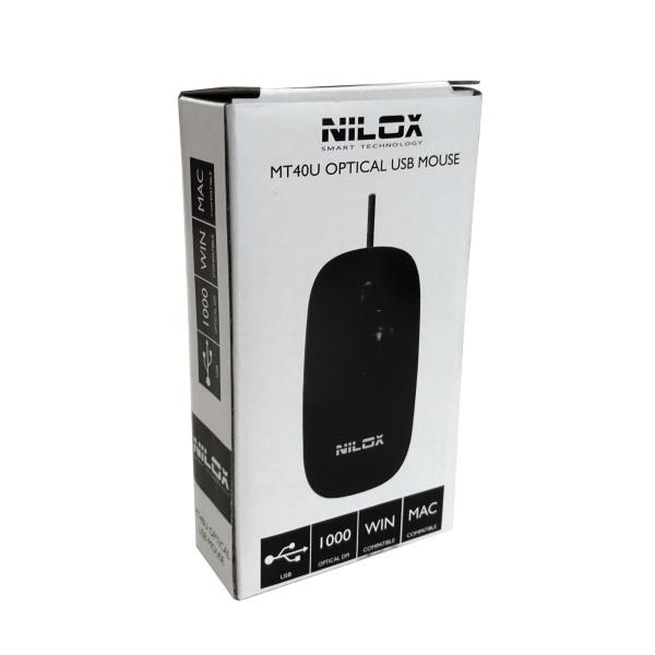 Nilox MT40U mouse Office Right-hand Optical 1000 DPI – image 3