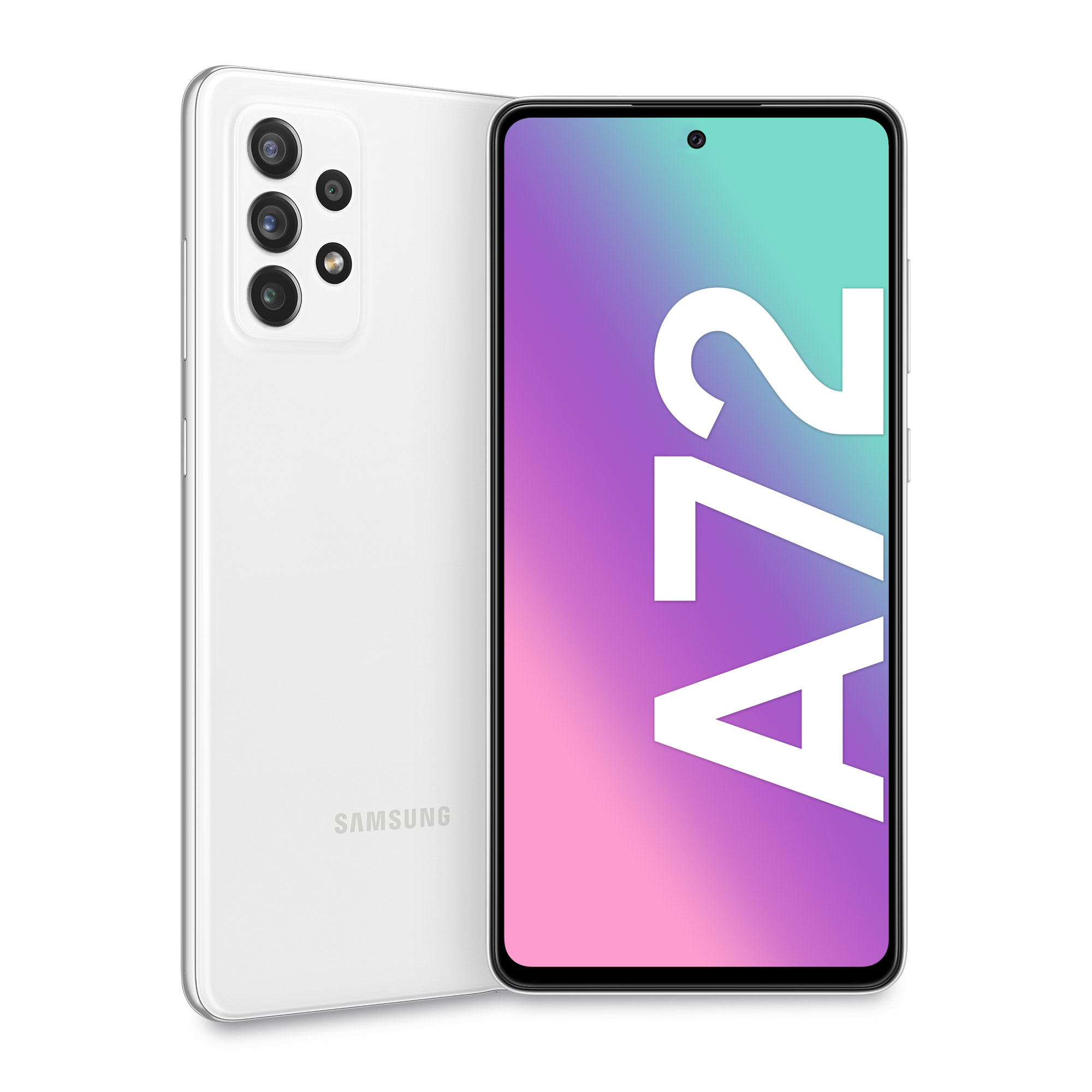 Samsung Galaxy A72 4G SM-A725FZWDEUE smartphone 17 cm (6.7") Dual SIM Android 11 USB Type-C 6 GB 128 GB 5000 mAh White – image 2