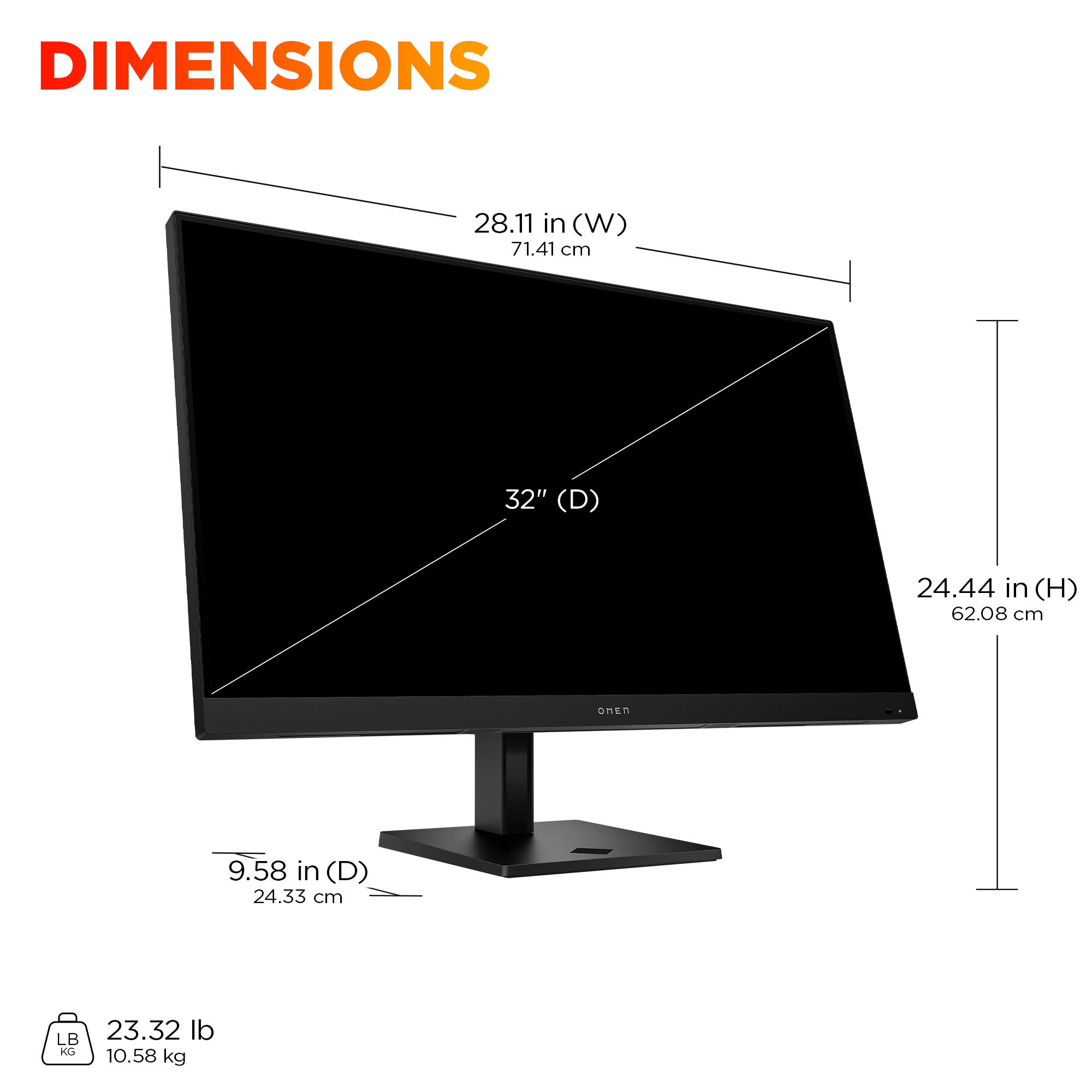 OMEN by HP 31.5 inch UHD 144Hz Smart Gaming Monitor – OMEN 32x image 14
