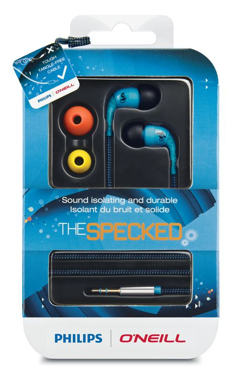 Philips O'Neill SHO9552/10 headphones/headset Wired Music Black, Blue – image 2