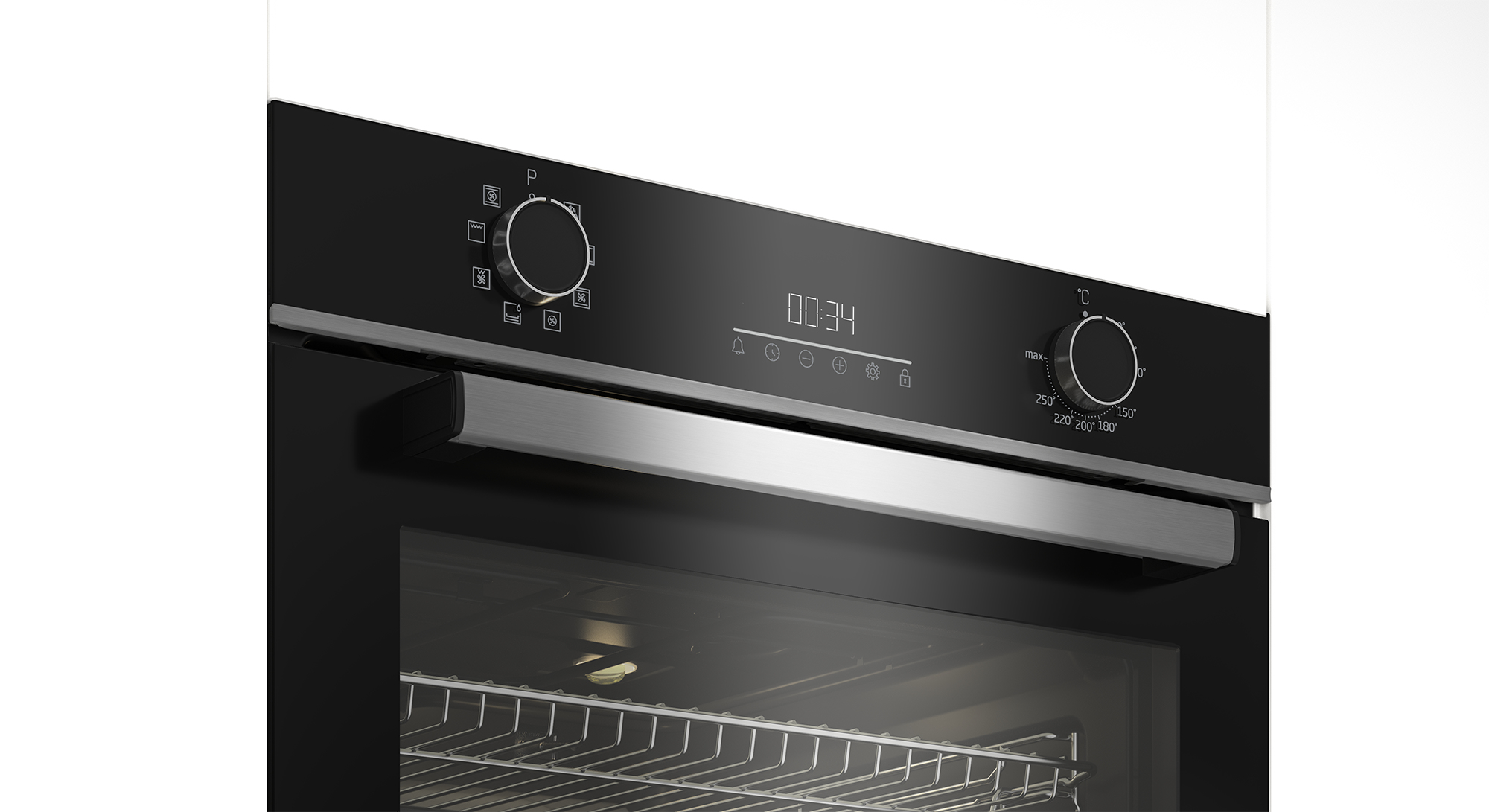 Beko BBIM14300BC 60cm Built-In Single Multi-Function Oven with AeroPerfect™ – image 2