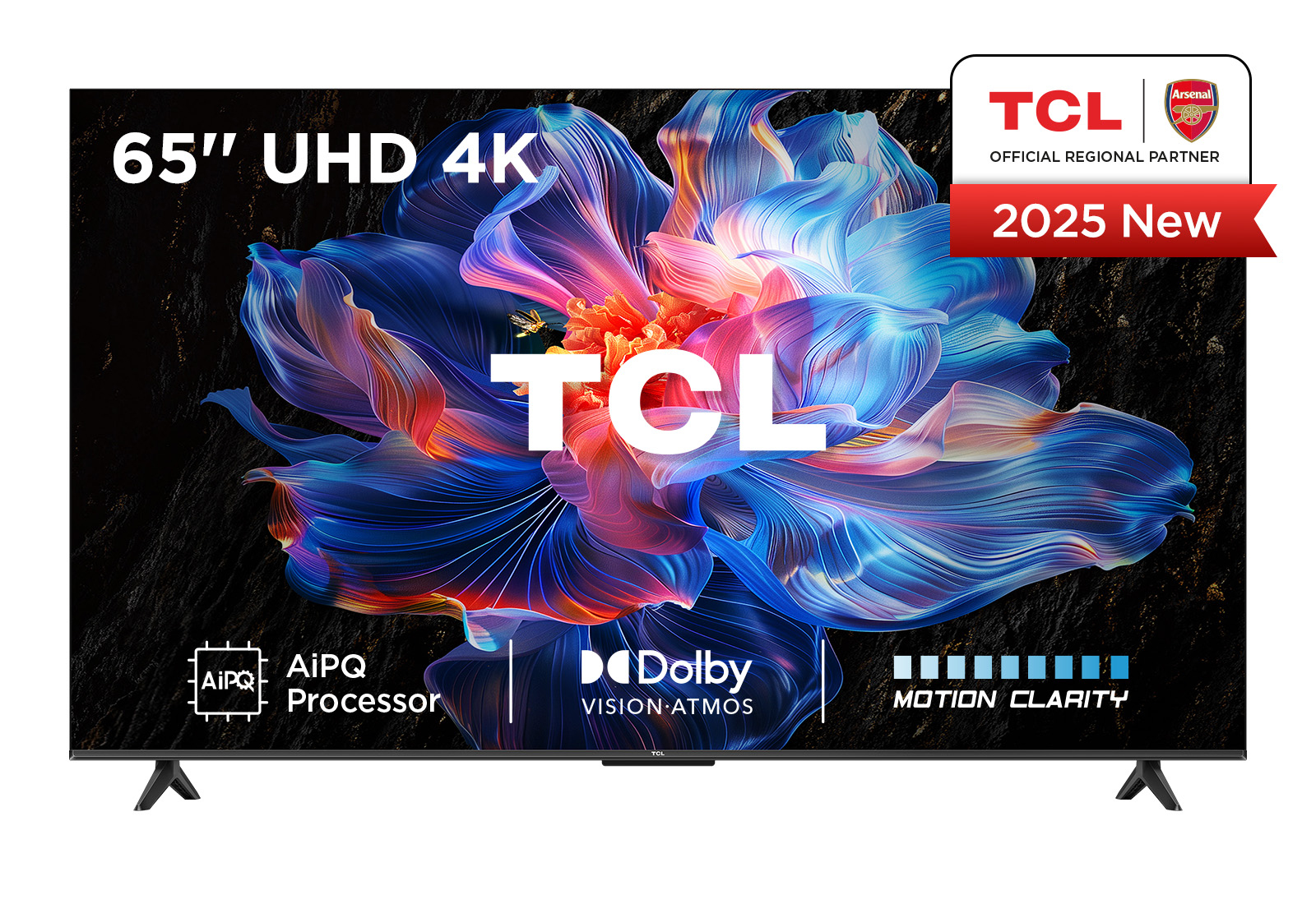 TV TCL LED 65V6C 65 4K UltraHD 60Hz Smart TV Google TV Dolby Vision HDR10 Métal — photo 1