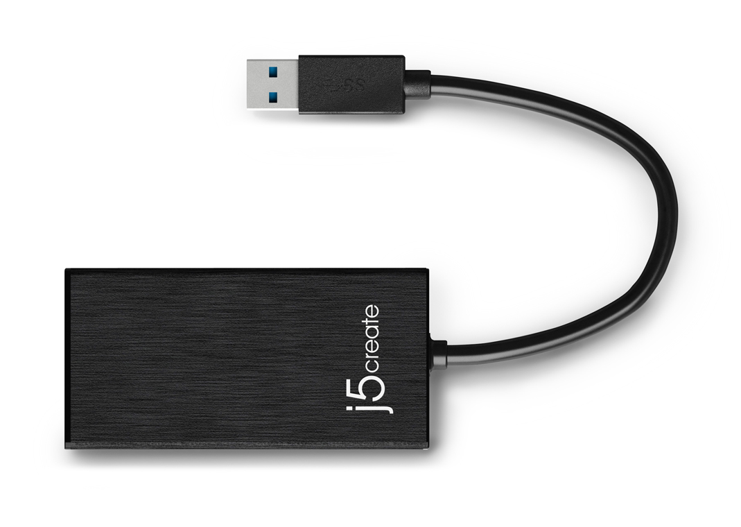 j5create JUH450 laptop dock/port replicator Black – image 5