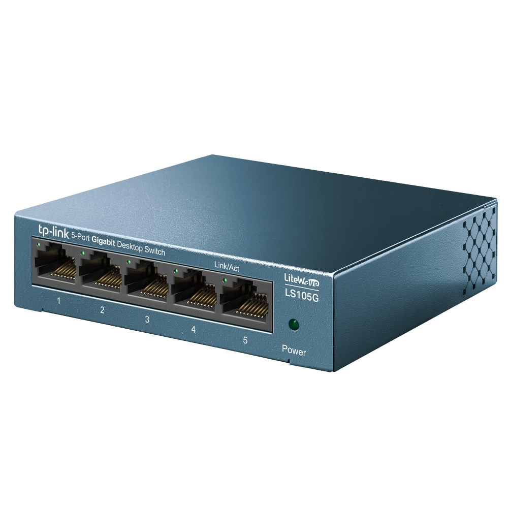 TP-Link 5-Port 10/100/1000Mbps Desktop Network Switch – image 2