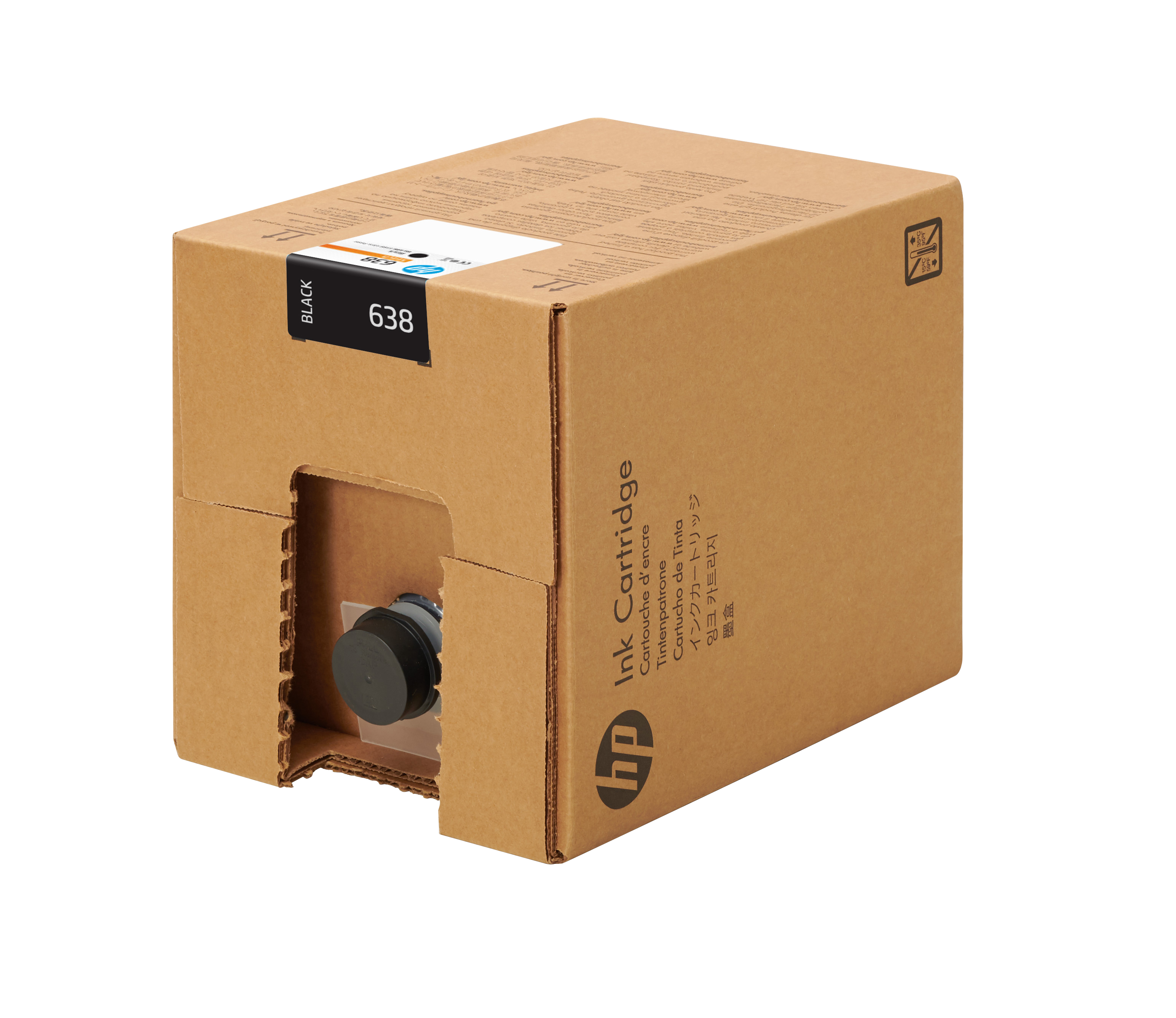 HP 638 10-LITER BLACK STITCHDYE BLACK SUBLIMATION INK CARTRIDGE