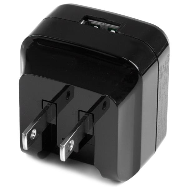 StarTech.com USB Wall Charger with Quick Charge 2.0 - International Travel - Black – image 2