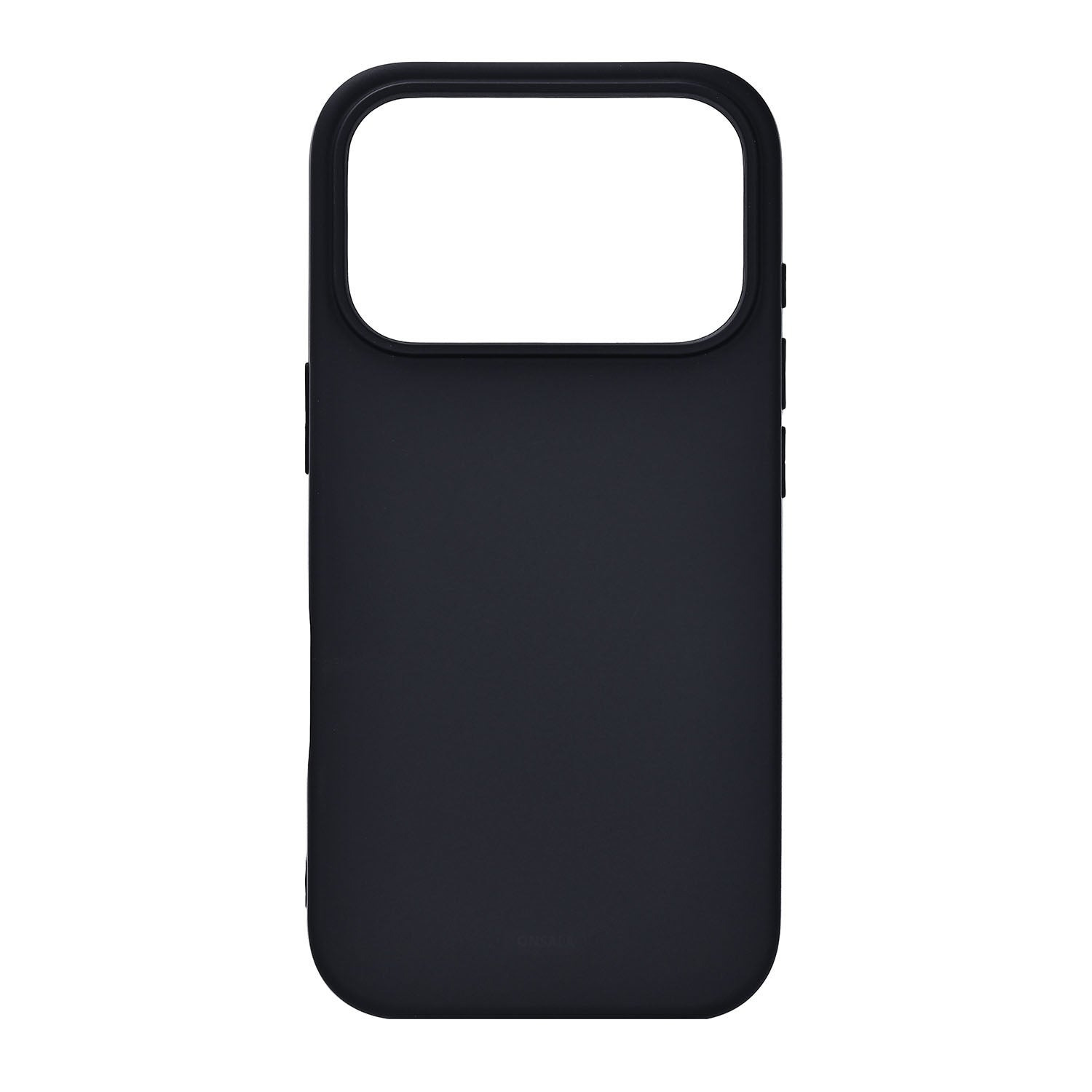 Onsala Phone Case with Silicone Feel Black - iPhone 17 Pro/18 Pro – image 1
