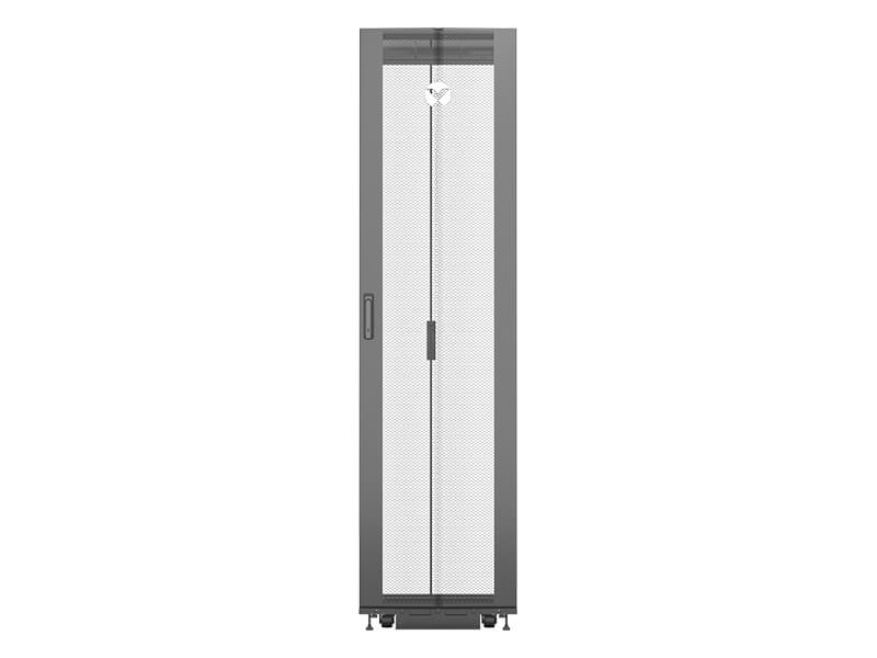 Vertiv VR3107TAA rack cabinet 48U Freestanding rack Black, Transparent – image 3
