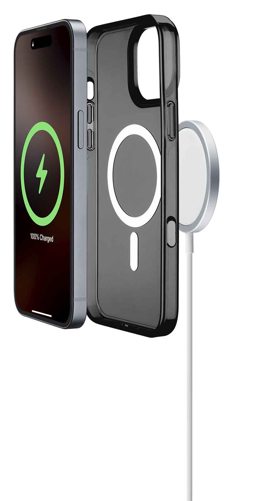 Cellularline Gloss Mag - iPhone 16 Pro Max Magnetic case for charging and attaching to the MagSafe charger – image 6