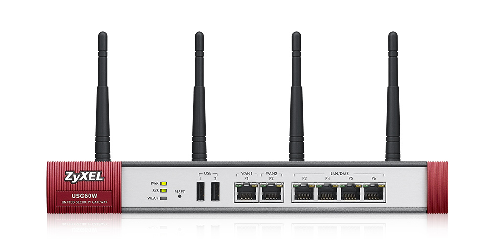 Zyxel USG60W hardware firewall – image 4