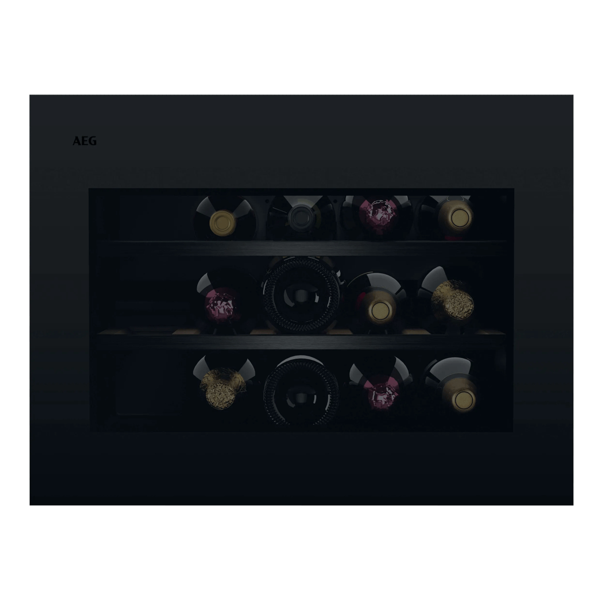 AEG NKW8P21KAT Compressor wine cooler Built-in Black 15 bottle(s) – image 1