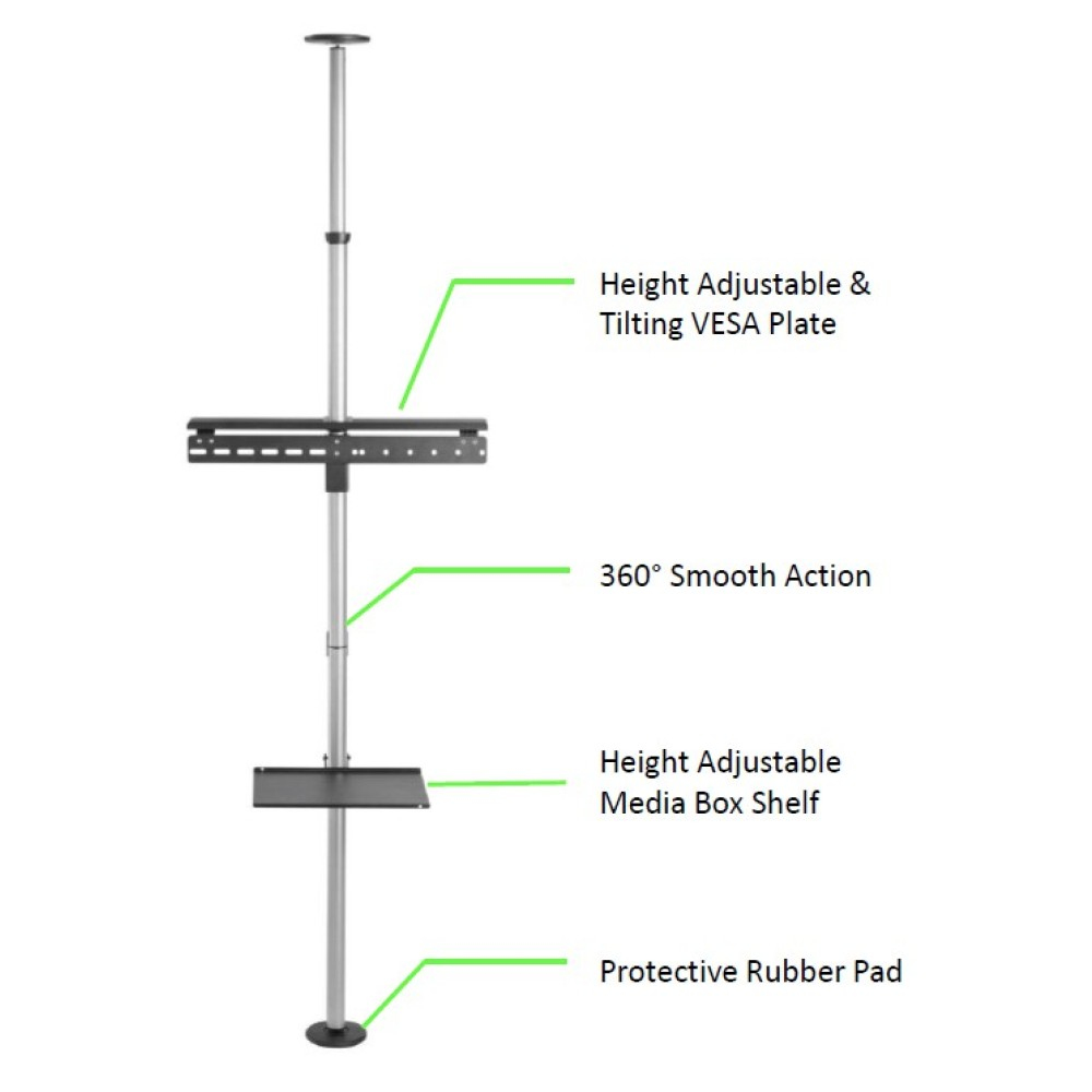 Techly ICA-TR32 TV mount/stand – image 8