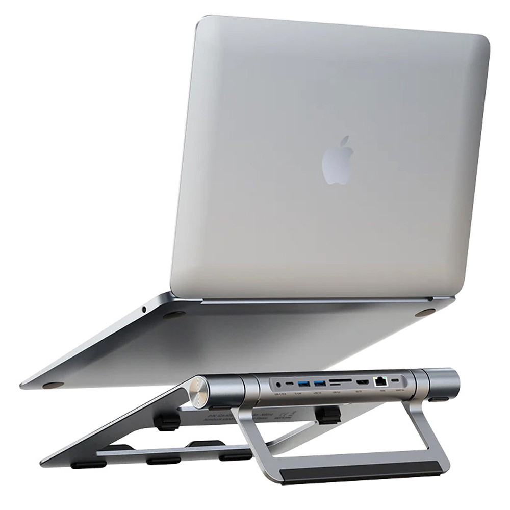 Techly ICA-NTB-DOCK91 Wired USB 3.2 Gen 1 (3.1 Gen 1) Type-C Silver – image 2
