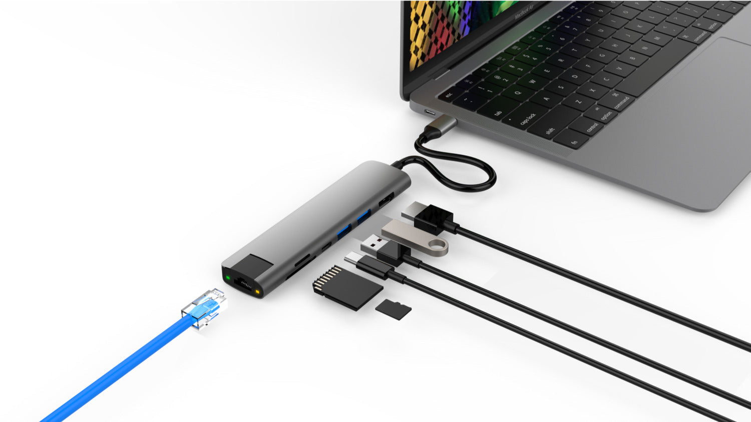 Targus HD22H laptop dock/port replicator USB Type-C Grey – image 2