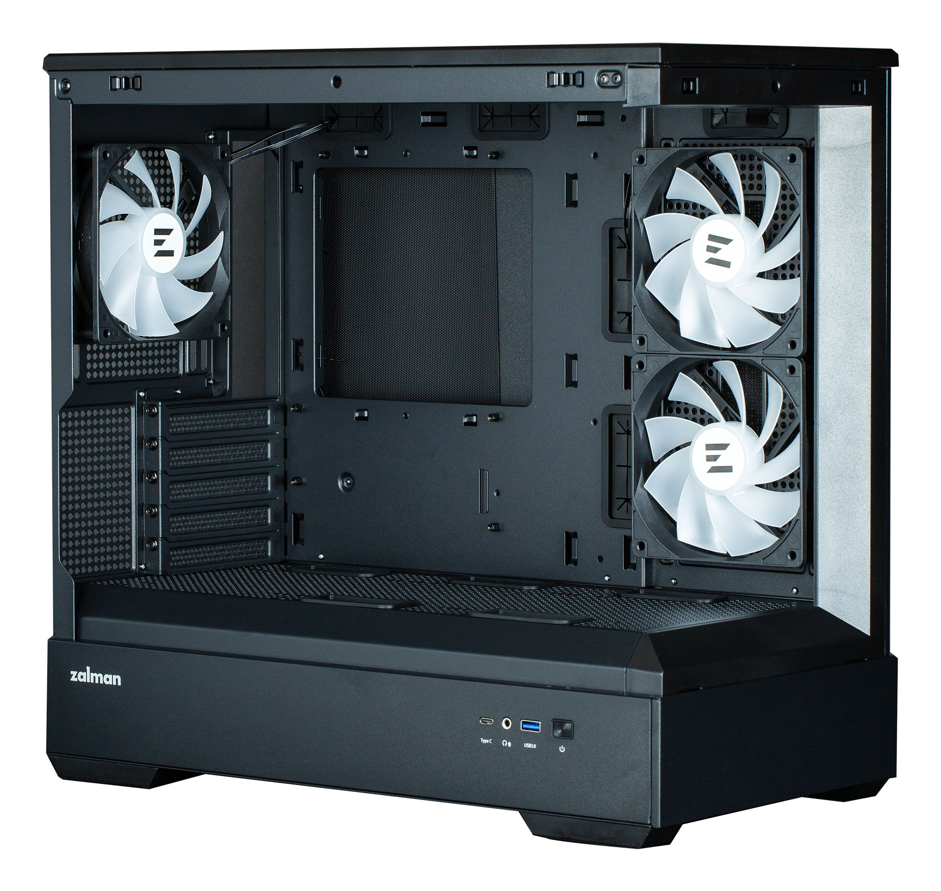 Zalman P30 Mini Tower Black – image 6