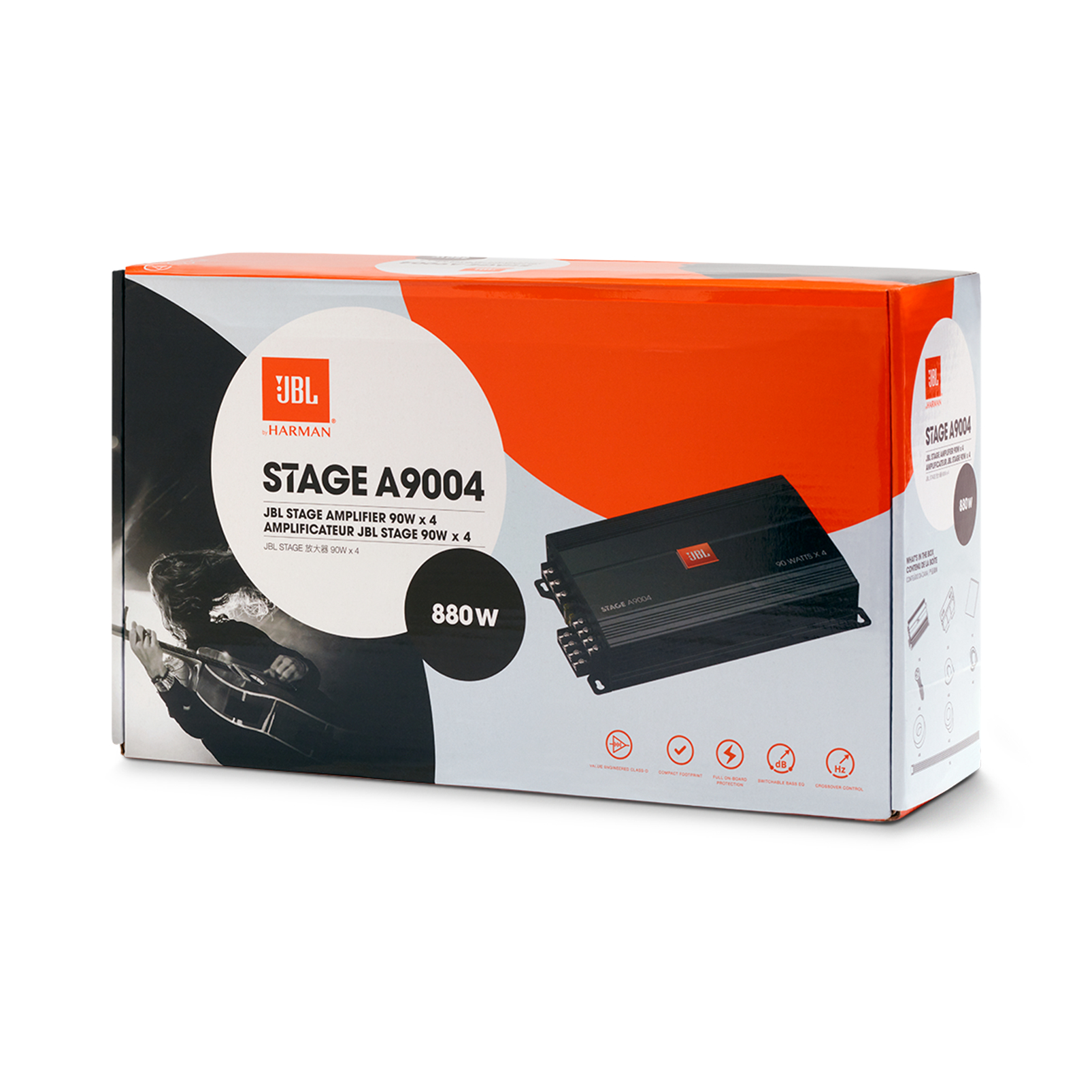JBL STAGEA9004 car audio amplifier – image 6