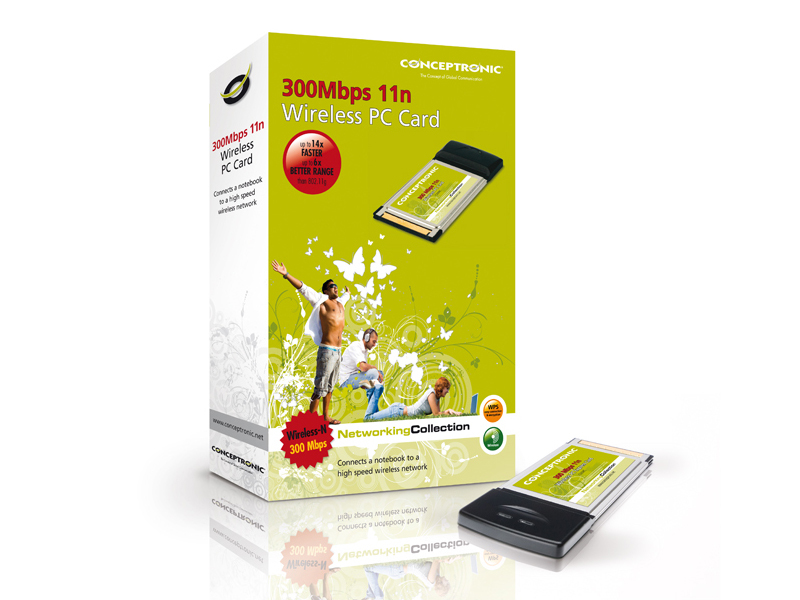 Conceptronic 300Mbps Wireless PC Card – image 4