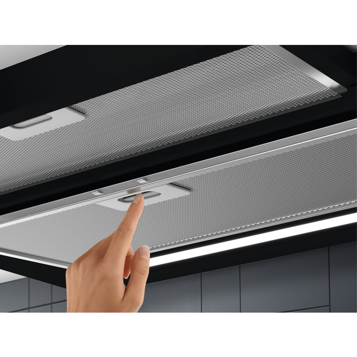Electrolux LFP616K Semi built-in (pull out) Black, Grey 600 m³/h – image 9