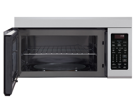 LG LMV1852ST microwave Stainless steel Countertop – image 2