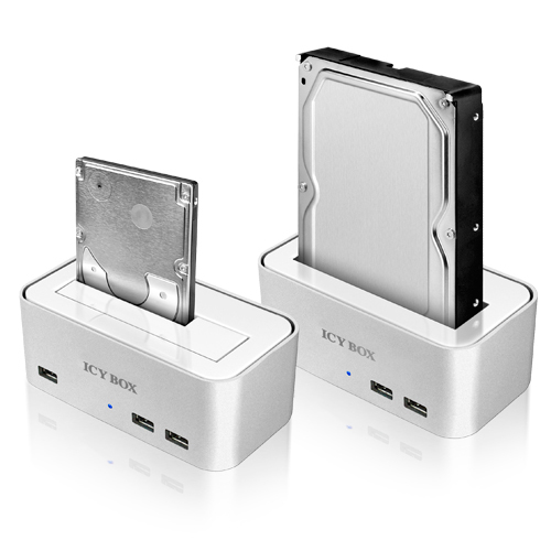 ICY BOX IB-111U3-Hub Silver – image 5