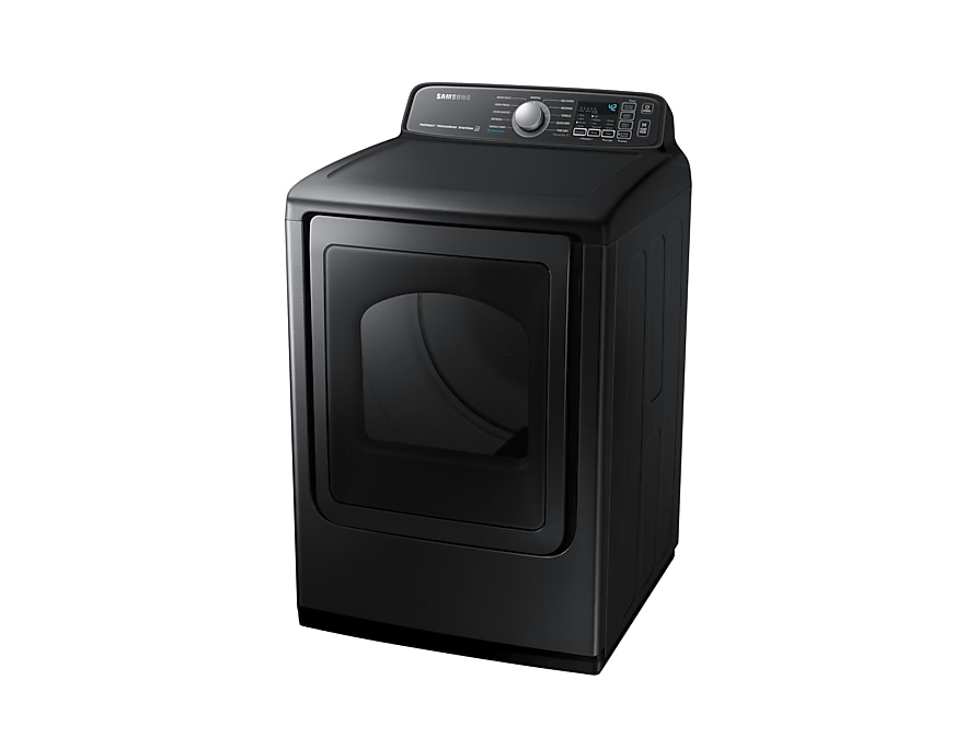 Samsung DVE50T7455V tumble dryer Freestanding Top-load Black – image 3