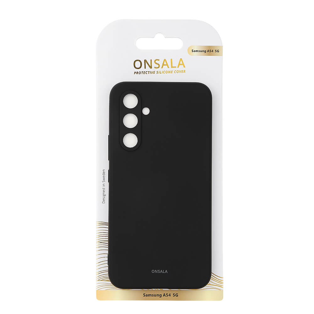 Onsala Phone Case Silicone Black - Samsung Galaxy A54 – image 2