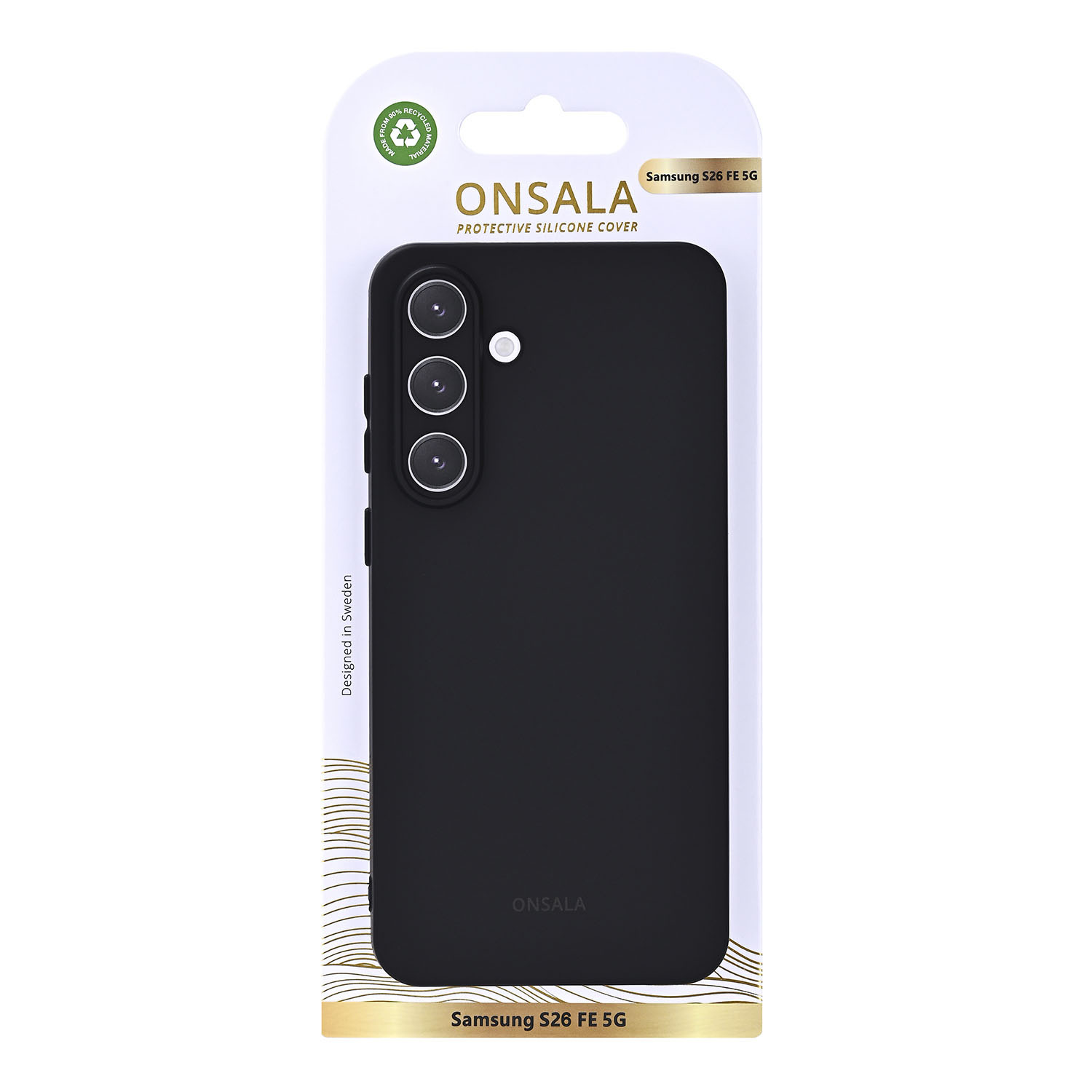 Onsala Phone Case with Silicone Feel Black - Samsung Galaxy S26 FE – image 2