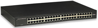 Intellinet 522618 network switch 1U Black – image 1