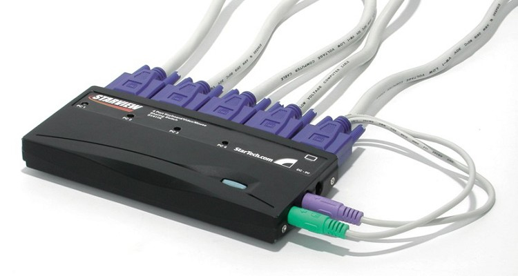 Neomounts SV411k KVM switch Black